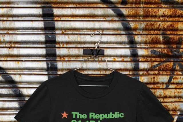 The new limited edition Republic T-shirt from the Dirty Stop Outs 