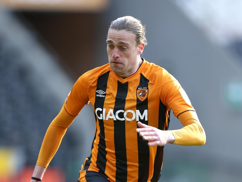 The 29-year-old has fallen down the pecking order at Hull and is yet to start for the Championship side this season. After missing out completely on a match-day squad place for the visit of Bournemouth yesterday, Tigers boss Grant McCann refused to rule out a move amid interest from League One clubs. Eaves has scored a modest 13 goals from 79 appearances for Hull, but before his KCOM Stadium move in 2019 he scored 38 goals in 84 appearances for Gillingham.
Picture: Pete Norton/Getty Images