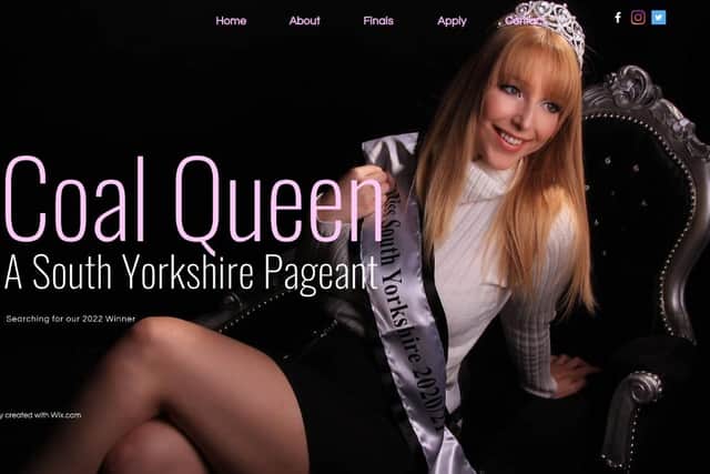 Miss South Yorkshire Jasmine Womack has launched her own South Yorkshire Coal Queen pageant (pic: Flawless Photography Studio)