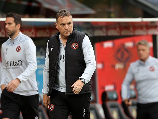 Micky Mellon, currently self-isolating as a pre-caution, could potentially be back in the dugout for Dundee United's match with Rangers next weekend (SportsMole)