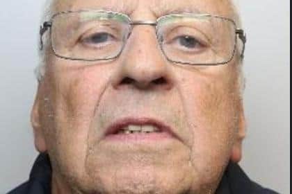 Pictured is Donald Wood, aged 84, of Roundacre, in Barnsley, who has been sentenced at Doncaster Crown Court to 21 months of custody after he was found guilty of three counts of sending a letter with intent to cause distress or anxiety to three MPs and after he also admitted failing to surrender to court.