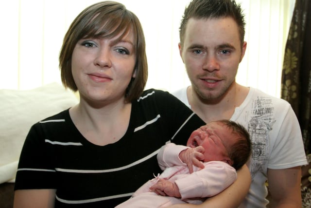 Rebecca Elliott and Lee Maggs welcomed their baby daughter Ruby Anna Maggs on Christmas Day 2010.