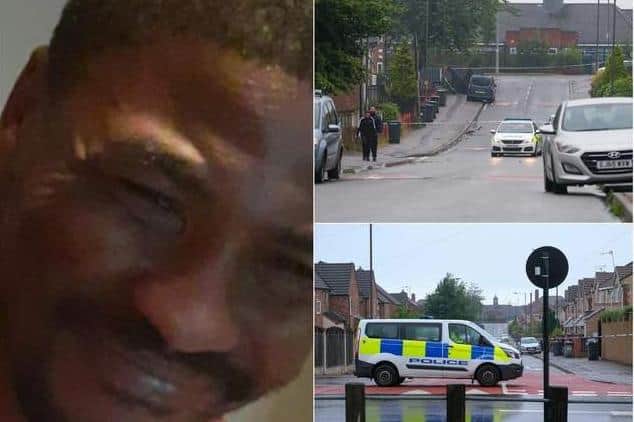 Pictured is deceased Anthony Sumner who died aged 42 after he was set upon during a reported knife and machete attack on Windy House Lane, at Manor, Sheffield.