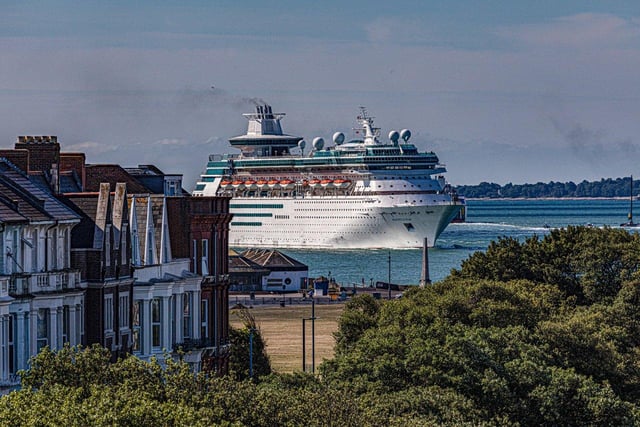Seen from Southsea