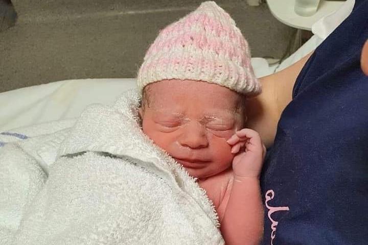 Laura-rose Baddeley, said: "Posting on behalf of my sister Lottie Parkes baby Rosie born in August."