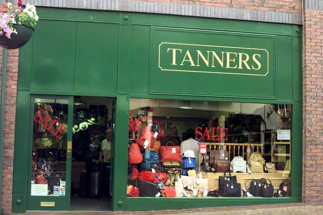 Can you remember the Tanners store in Orchard Square,  pictured here in 1998?
