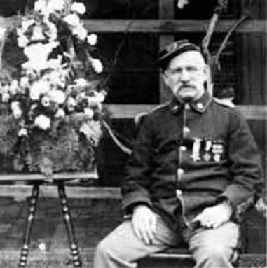 Sheffield-born John Dukenfield in his US army uniform