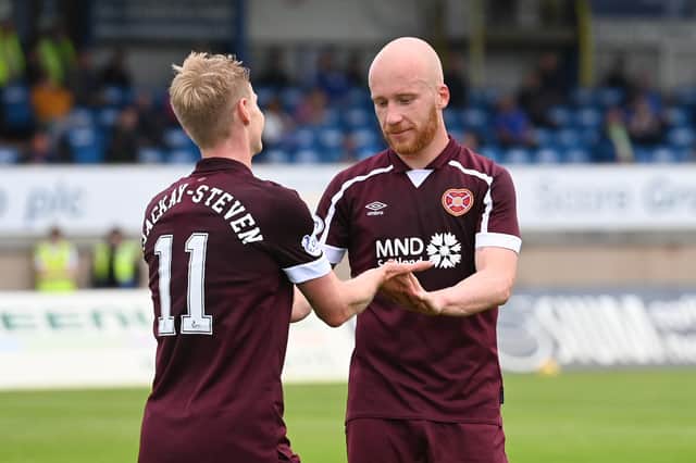 How the Hearts players rated in win over Peterhead. (Photo by Paul Devlin / SNS Group)