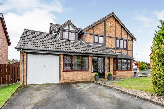 This substantial, four-bedroom, detached home is for sale for £370,000 with Reeds Rains.