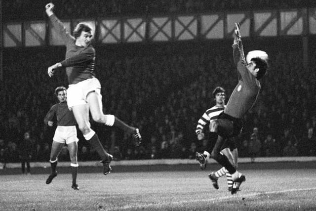 Colin Stein scored twice and WIllie Henderson had Rangers well ahead after half an hour in the 3-2 second round home win en route to Cup Winners' Cup glory.