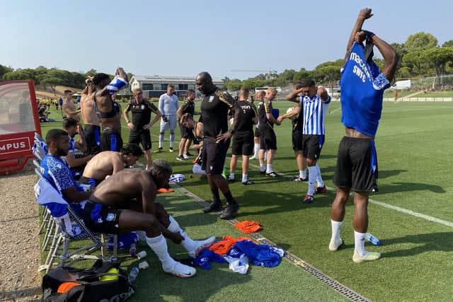 Sheffield Wednesday enjoyed a six day training camp in Portugal. Pic: SWFC
