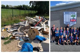 Middlewood Rovers Junior Football Club in Handsworth, Sheffield, has been faced with a £650 bill to clear fly-tipped waste from its land - money it says could pay for a whole team's kit