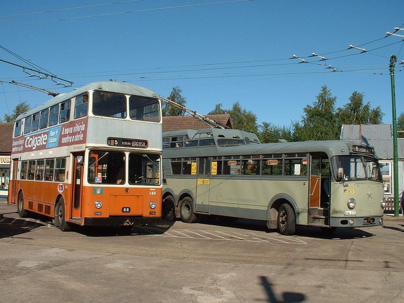 Step back in time with a visit to The Trolleybus Museum at Sandtoft, Belton Road, DN8 5SX.