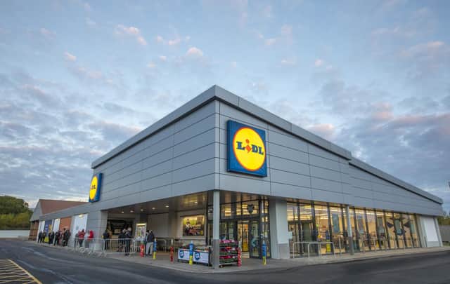 The Lidl has extended in to the former Iceland premises