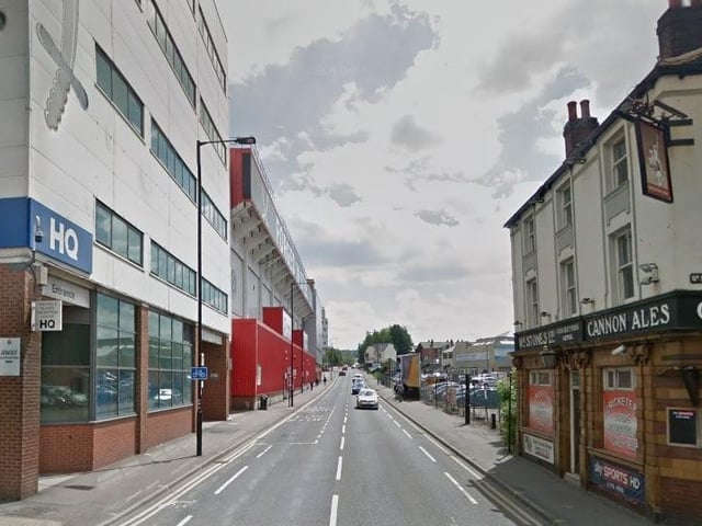Bramall Lane was originally called White House Lane, from the white house on it. There were two other White House Lanes and this one was renamed after the man who lived in the house for a time, Daniel Brammall, who owned a file factory nearby. Over the years, one 'm' in his name has been dropped.