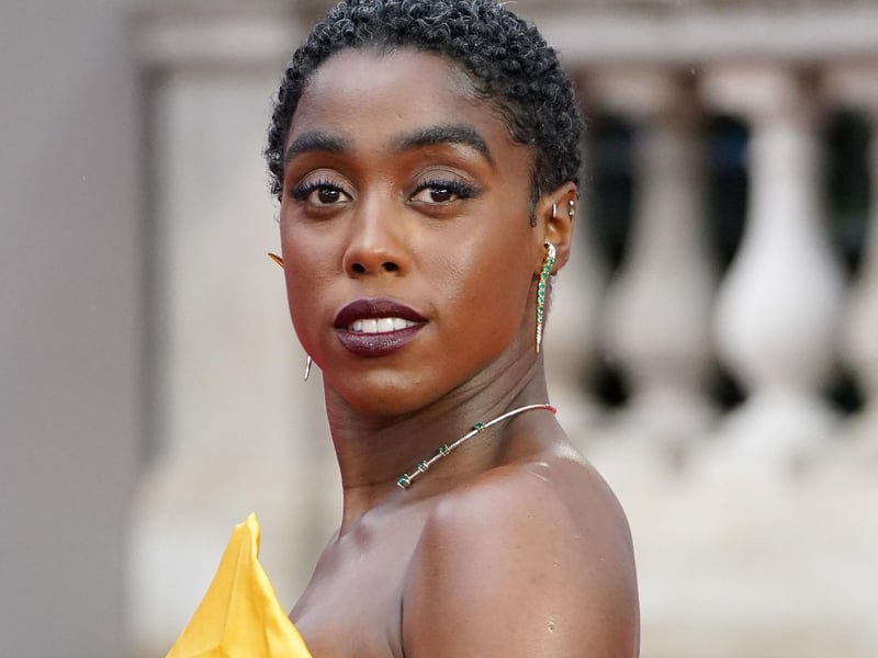 Lashana Lynch attending the World Premiere of No Time To Die.