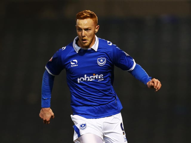 The striker moved to the Blues after being released by Bristol City. He left Pompey after 16 goals in 59 outings to join Oxford and is now at Plymouth.