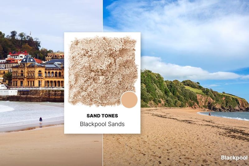 La Concha is a crescent shaped beach in northern Spain, named after its irregular shape as ‘concha’ translates to English as ‘shell’. La Concha beach shares the same stunning sandy tones as our very own Blackpool Sands, which despite the name is actually in Devon!