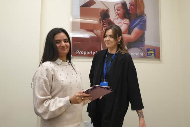Aneeka Zarar, pictured at YAB with her manager Laura Else