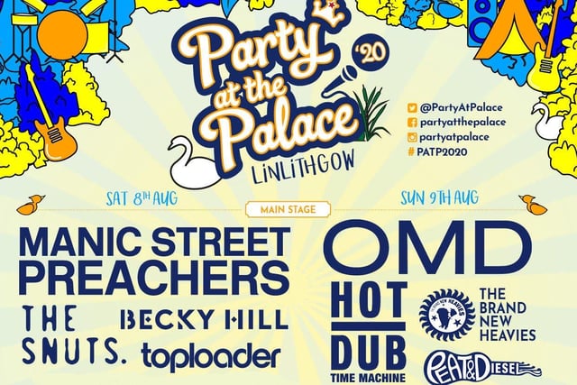Party at the Palace 2020 had another great line up as live music fans have come to expect over the years but the COVID-19 restrictions put an end to the party for this year
