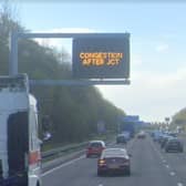 Drivers have been hit by traffic jams on the M1 today due to a fuel spill on the carriageway.