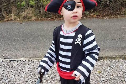 Bec Longden shared this photo of her little pirate Arthur.