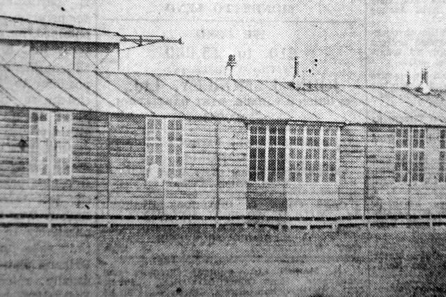The air traffic control building at Greatham Airport in 1939.