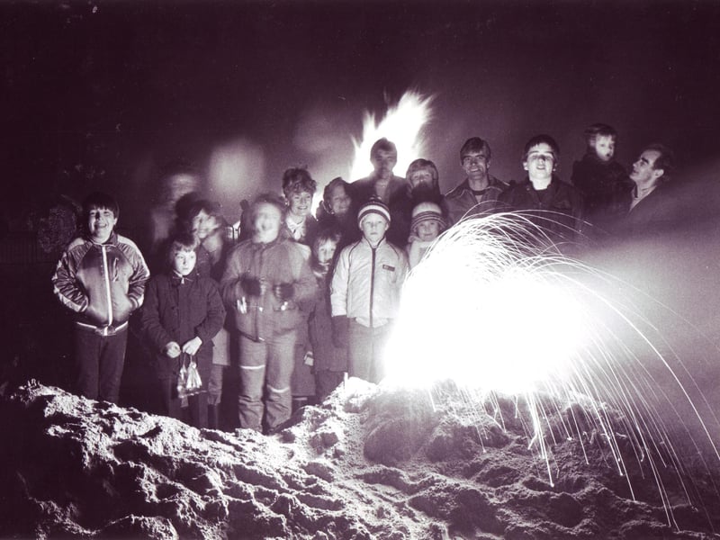 Many of Sheffield's parks used to hold bonfires, that no longer happens. Picture is Bonfire Night at Norfolk Park, November 5th 1984. Dan Skinner, from Norfolk Park, said he remembered Bonfire Night being a big family occasion. He said: "Bonfire night used to be a big family occasion. We all used to meet up, cousins, aunties, everybody, and see the fireworks and bonfires in Norfolk Park.