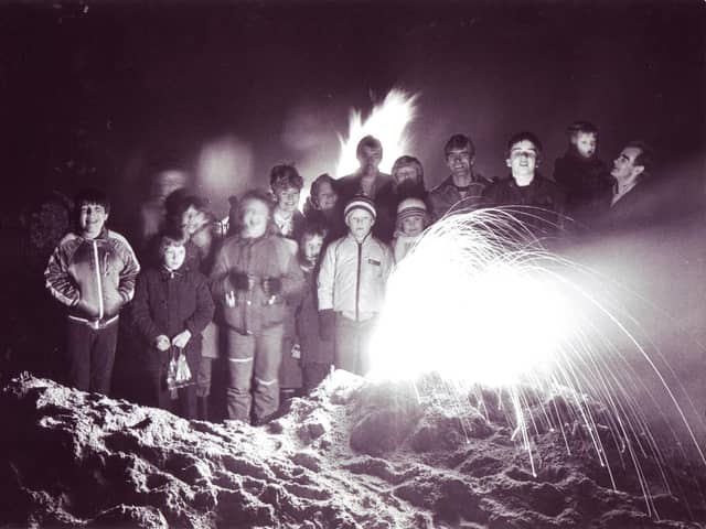 Many of Sheffield's parks used to hold bonfires, that no longer happens. Picture is Bonfire Night at Norfolk Park, November 5th 1984. Dan Skinner, from Norfolk Park, said he remembered Bonfire Night being a big family occasion. He said: "Bonfire night used to be a big family occasion. We all used to meet up, cousins, aunties, everybody, and see the fireworks and bonfires in Norfolk Park.