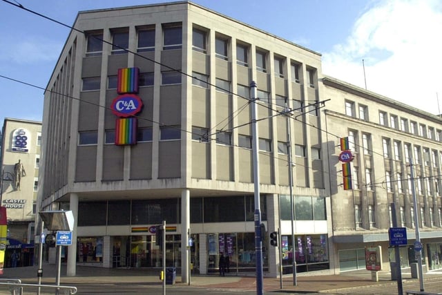Sheffield's former C&A store on High Street. It later became a Primark before that moved to The Moor. C&A used to be a mainstay of the British high street and the chain still has many stores elsewhere in Europe