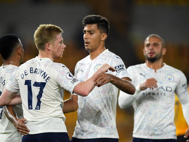 Wolves' shots: 10. Wolves' xG: 0.80. Man City's shots: 14. Man City's xG: 2.04.