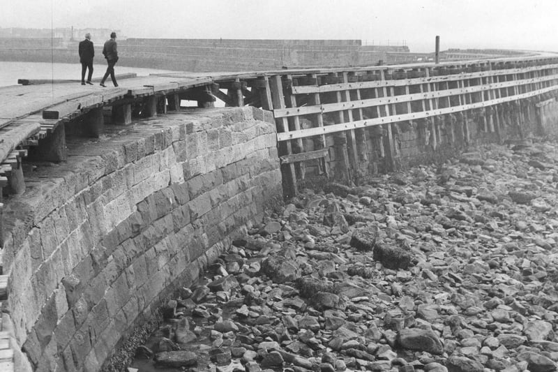 The skeleton pier pictured in 1966. Remember it?