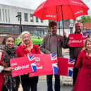 Labour general election candidate for Penistone and Stocksbridge, Marie Tidball, and supporters at her campaign launch in Chapeltown, Sheffield. Picture: Labour Party