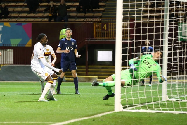 Devante Cole heads home a brilliant Jake Carroll cross to seal the three points for Motherwell.