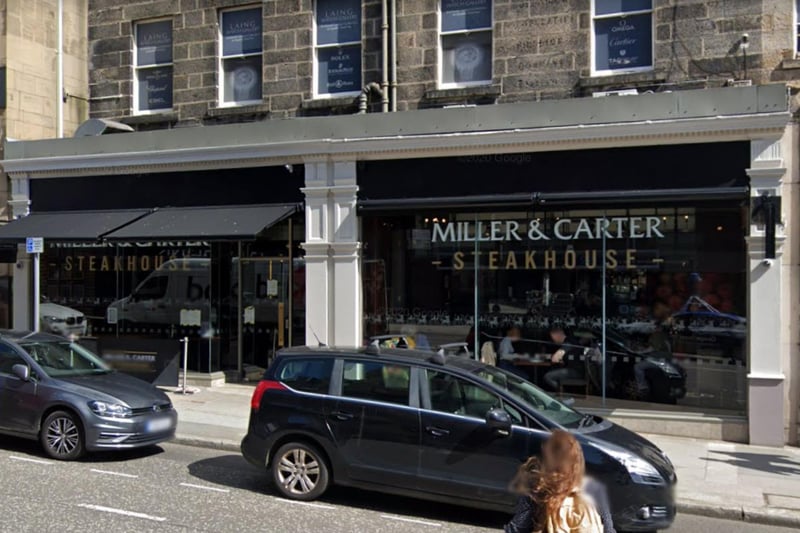 Located in the heart of the Capital on Fredereck Street, Miller & Carter is the highest-rated Edinburgh steak restaurant. Diners love their sumptious hand-cut, 30-day aged Scotch beef steaks.