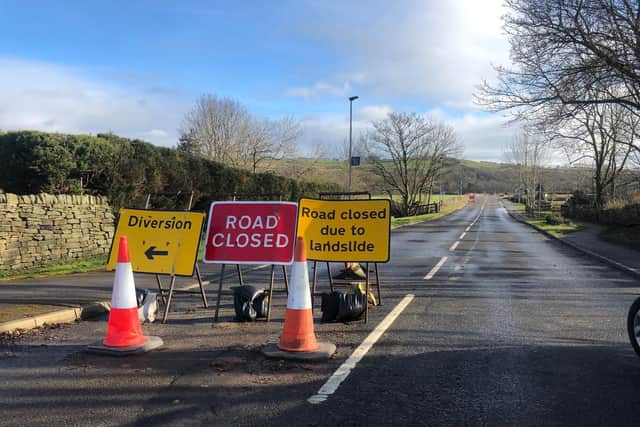 Councillor Chris Lamb, cabinet spokesperson for environment and transport, said: “In January 2021, we closed the road at Thurgoland Bank as a landslip made the road unsafe.
