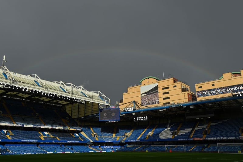 The estimated distance between St James’s Park and Stamford Bridge is 279 miles.