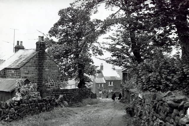 Coal Pit Lane, Wadsley, free from the encroaching urbanisation which has swallowed up neighbouring sites, May 1962