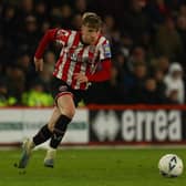 Tommy Doyle had his best game for Sheffield United in the FA Cup win over Tottenham Hotspur but has played only 14 minutes in the Blades' two games since: Paul Thomas / Sportimage