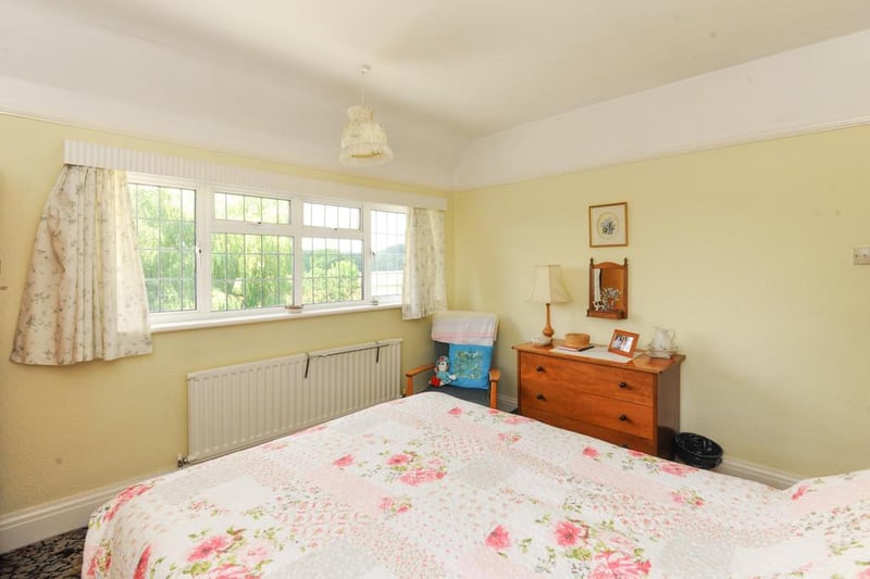 The property boasts three good-size bedrooms.