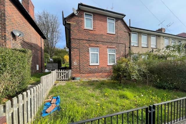 The property, on Stubbin Lane, Firth Park, was described as being in need of modernisation and a perfect project for a developer.