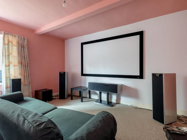 Cinema room.