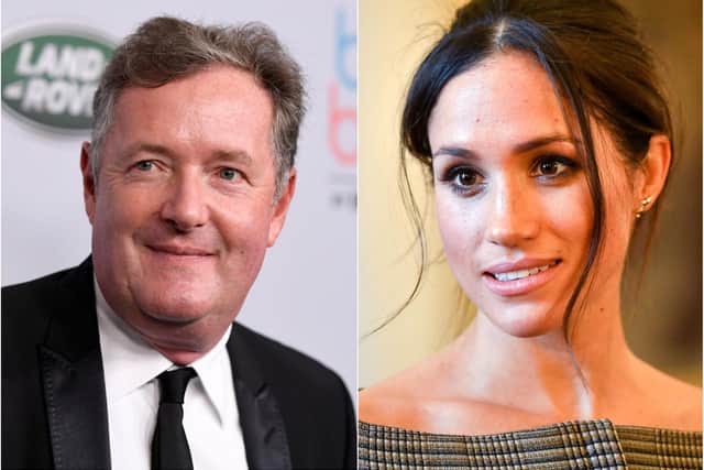 Piers Morgan and Meghan Markle - Getty
