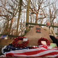 Yobs snap cross, damage wreaths and leave bottles at memorial crash site in Sheffield park