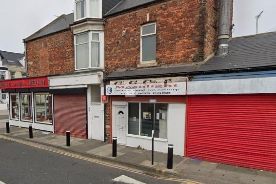 Moonlight Indian takeaway on Woodbine Street in South Shields was awarded a five star rating from an inspection in September.