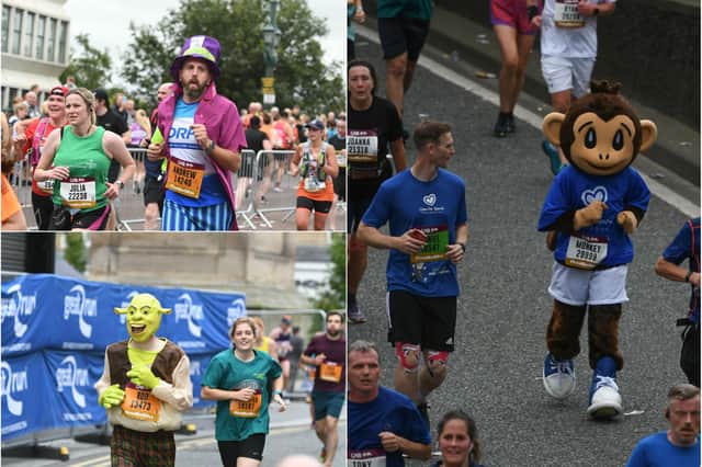 See if you can spot any familiar faces in our Great North Run picture special.