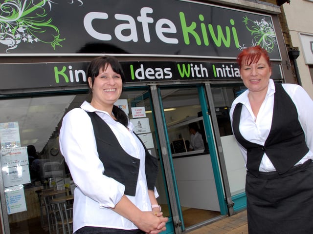 Sutton welcomed a new cafe in 2010 with the launch of Cafekiwi, a cafe and social centre opened by Rachel Eltringham, left , and Helena Hayes, right. The Centre will be a training facility for people with learning difficulties.