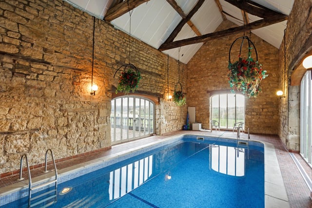 Arguably the first thing you associate with a house worth as much as this property is, the swimming pool is your own, free to be used when you wish and is just through from the sauna.