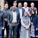 Supporters of a Sheffield Stand Up to Racism open letter critical of Sheffield City Council\'s actions in response to the Sheffield Race Equality Commission report. Picture: Mohammed Maroof