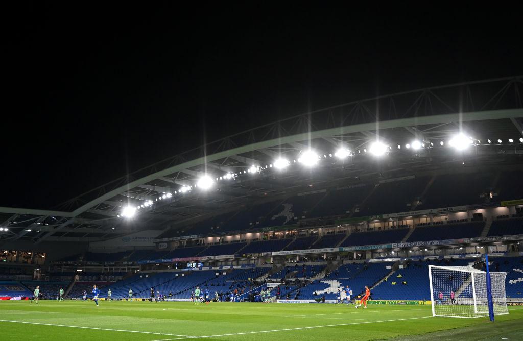 American Express Community Stadium. (Photo by Glyn Kirk - Pool/Getty Images)